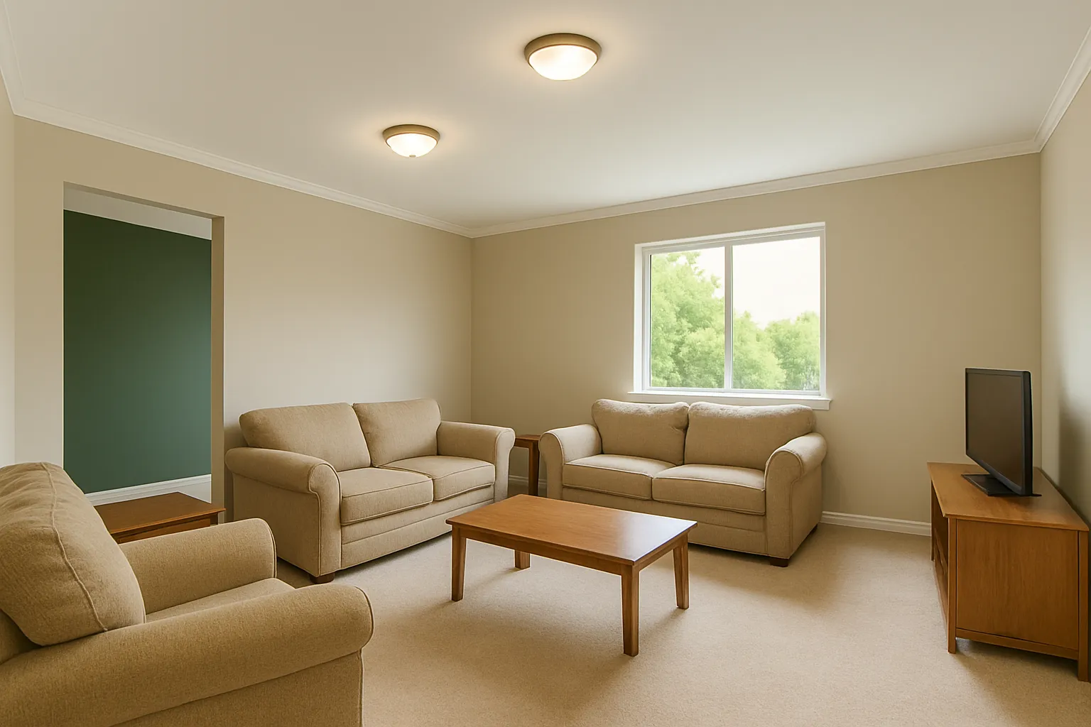 Complete Interior Design Concept before transformation