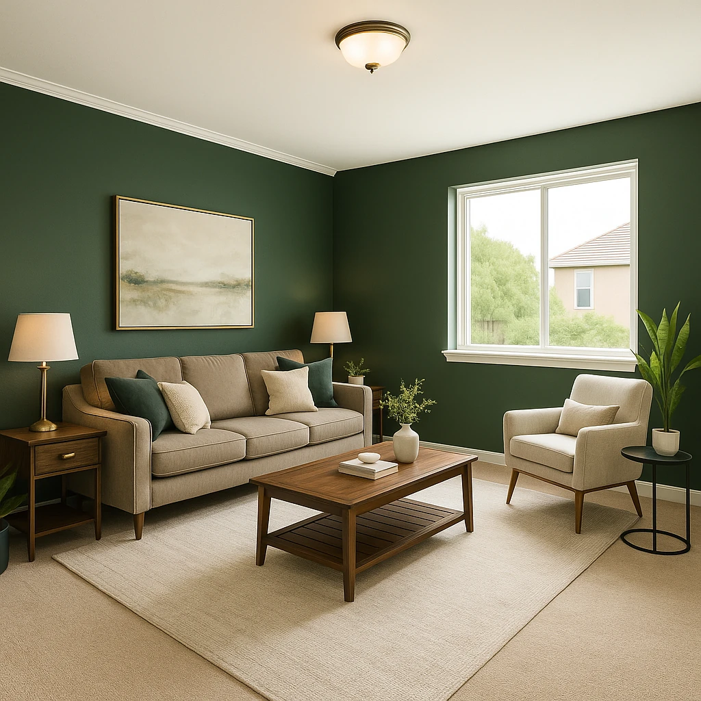 Full Interior Design & Decorating after transformation